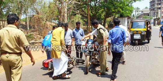 മദ്യലഹരിയില്‍ പോലീസുകാരന്‍ ഓടിച്ച കാറിടിച്ച് ബൈക്കു യാത്രക്കാരന് പരിക്ക്