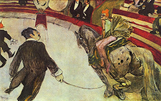 Au cirque Fernando, l'écuyère' - Henri de Toulouse-Lautrec