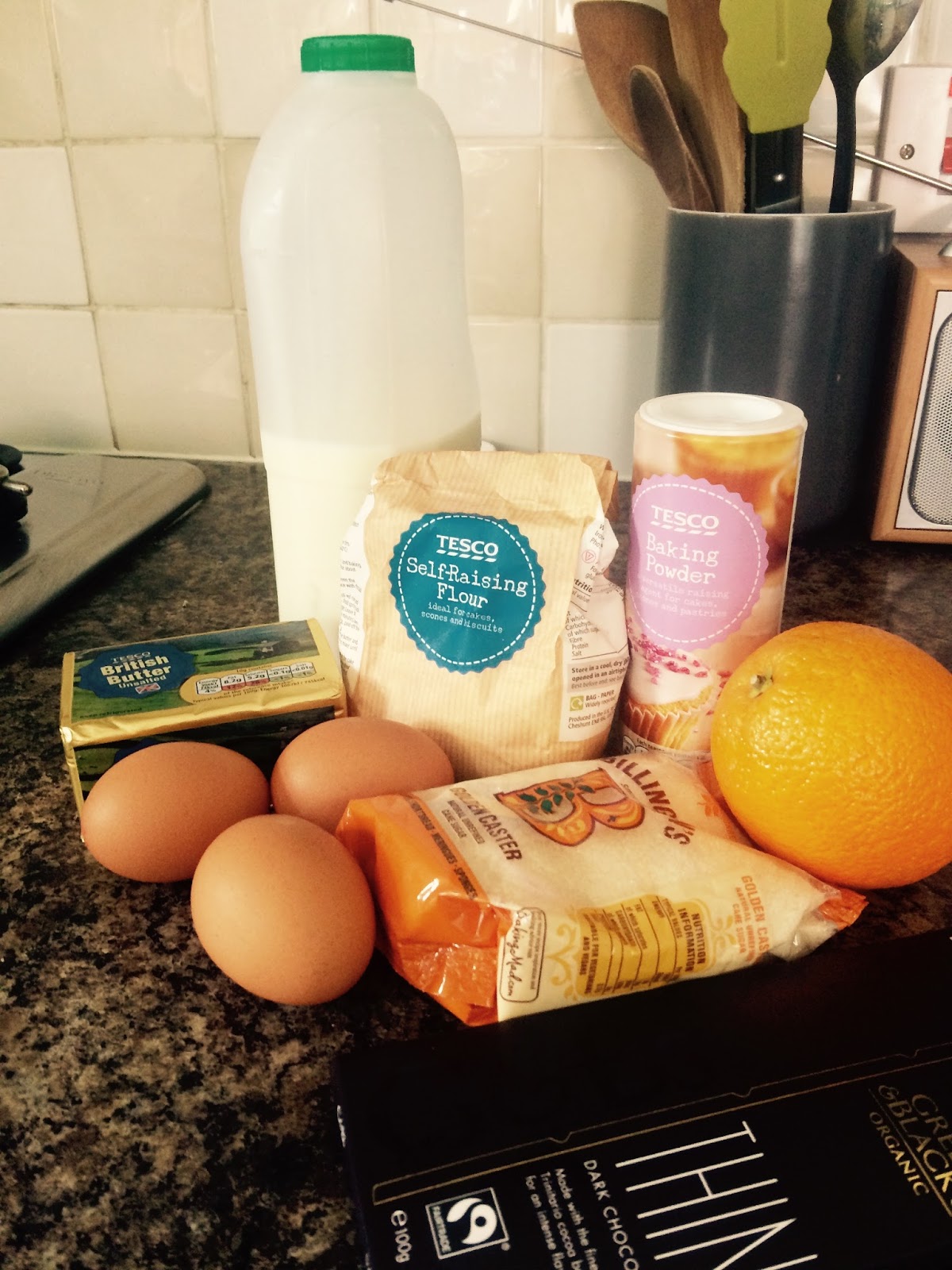 Wife of the Vegan Man Recipe review Jaffa Drizzle Loaf Cake by BBC