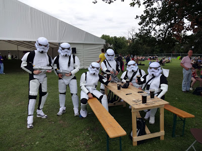 The festival is stormed by Troopers!
