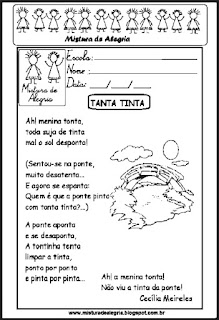 Poesia Poesia Tanta tinta para imprimir