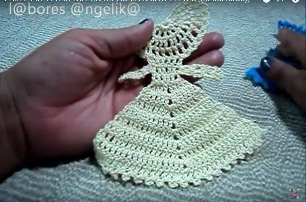 Servilletas gancho puntadas Puntadas De Gancho Para Servilletas