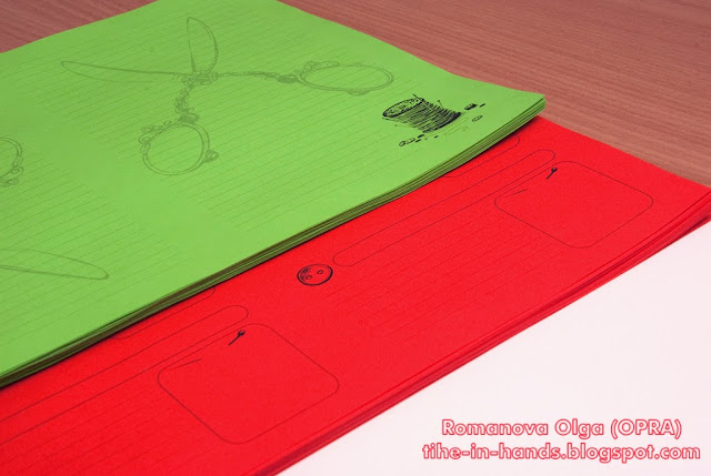 Ручное счастье: Сшивка блока для блокнота.