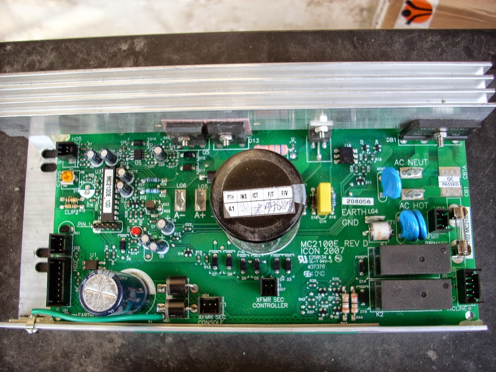 MC2100E icon repair | LED meanings