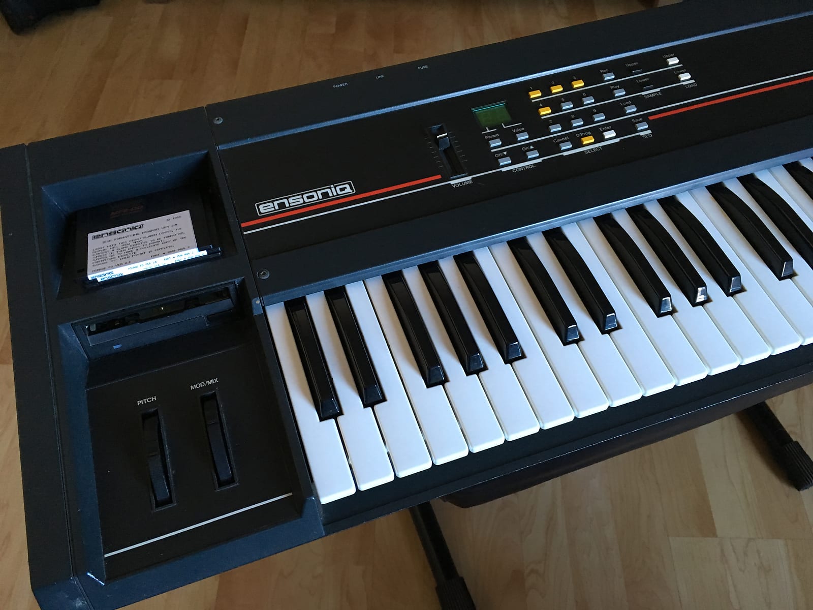 MATRIXSYNTH Ensoniq Mirage 8 bit Sampling Keyboard