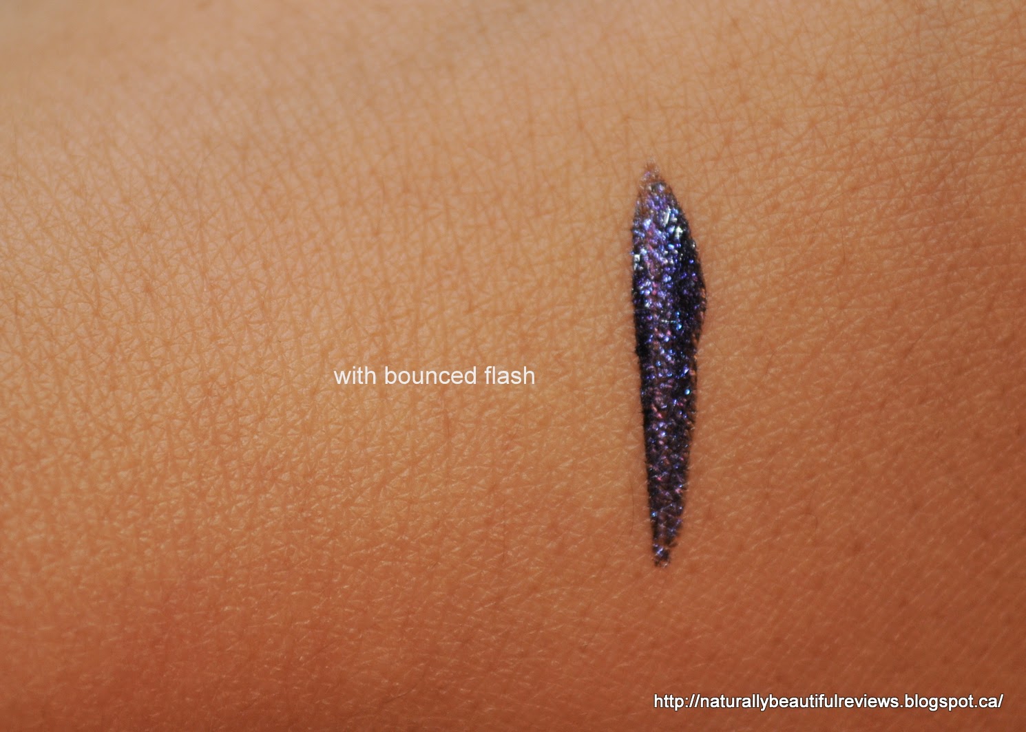  Naturally Beautiful Sephora Waterproof Liquid Eyeliner Review Purple Glitter