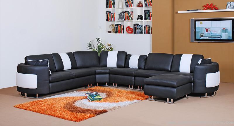 Furniture for Home Design: Modern leather sofa sets designs ideas..