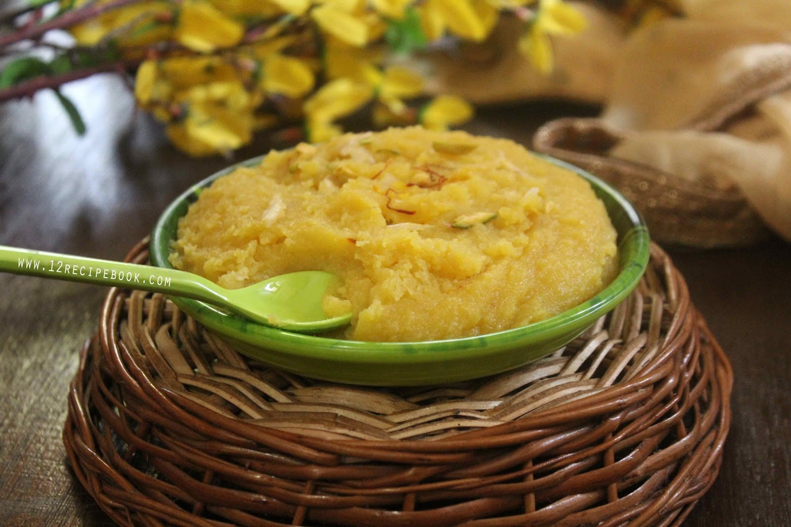 Almond Halwa / Kesar Badam Halwa Recipe Book