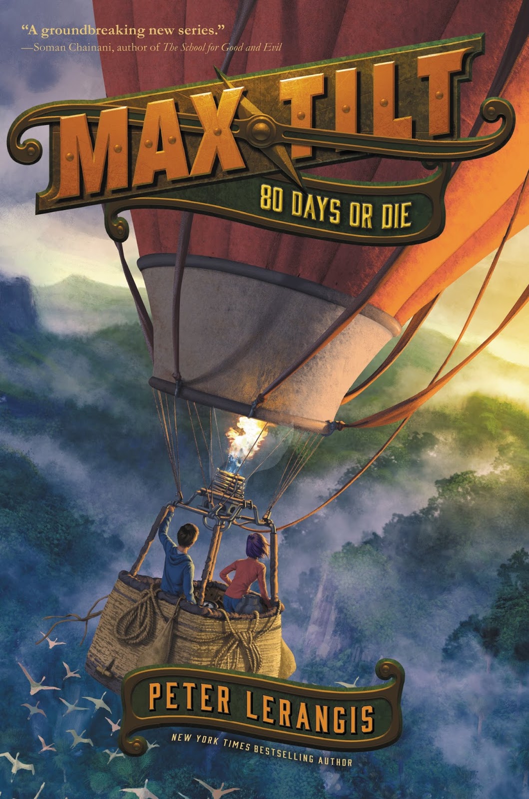 Max Tilt: 80 Days or Die by Peter Lerangis