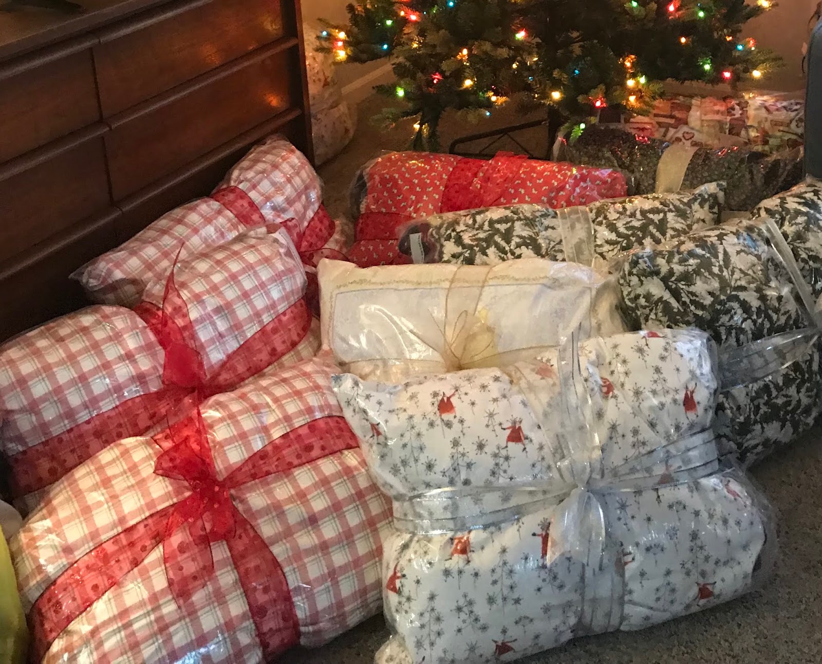 Burrito Style Holiday Pillowcases