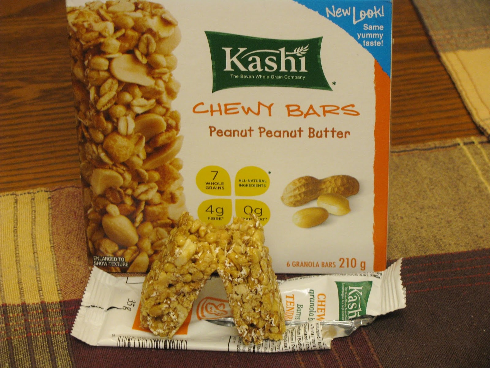 My Review Of Kashi Peanut Peanut Butter Chewy Bars