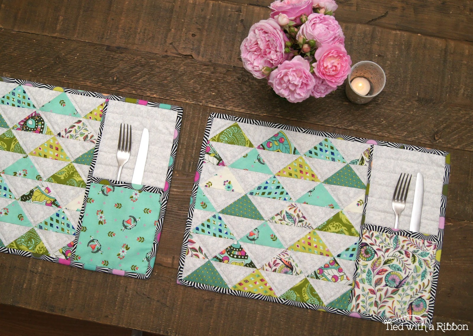 tied with a ribbon patterns