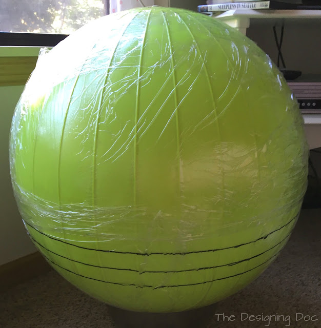 The Designing Doc DIY String Lamp