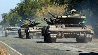 Tanks are being withdrawn from the demarcation line in the Luhansk region