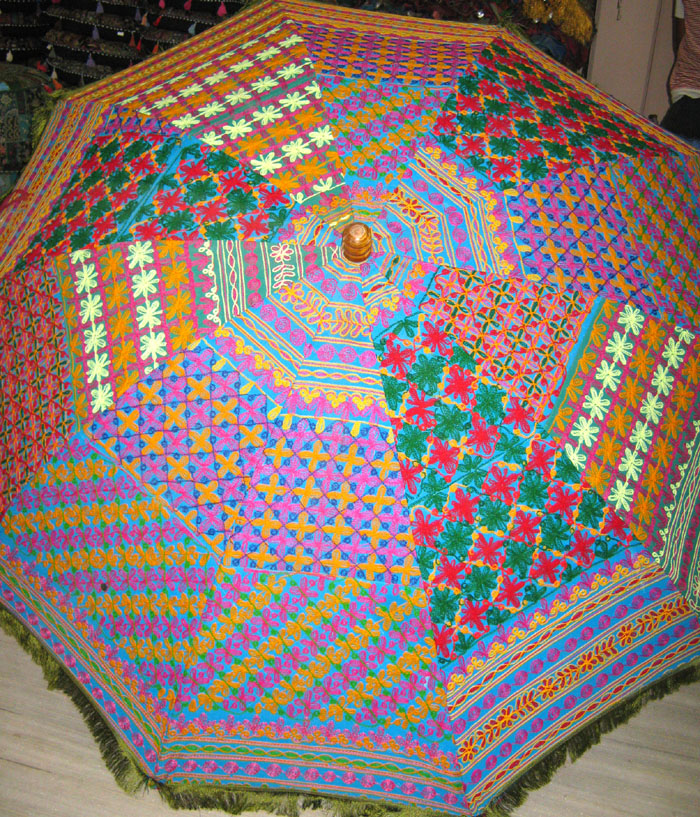 Vintage Umbrella, Designer Umbrella , Hot Umbrella, Cotton Umbrella