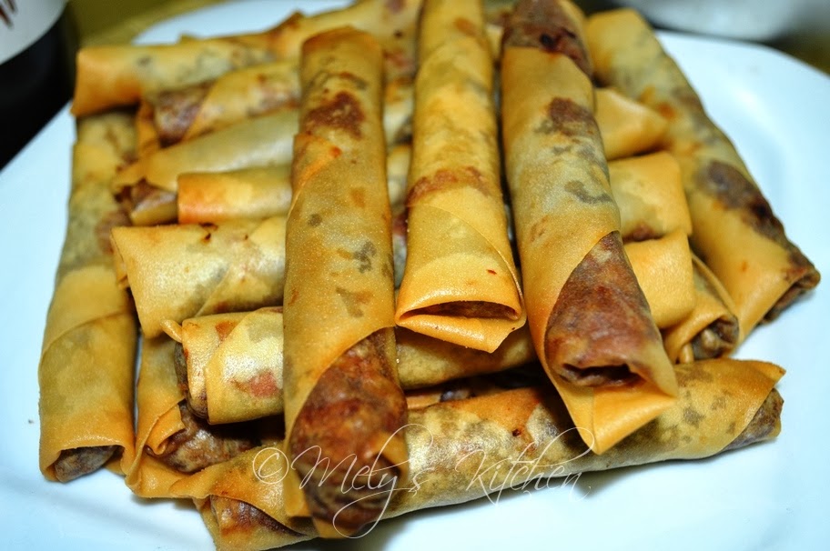 Mely's kitchen Pork and Shrimp Lumpia