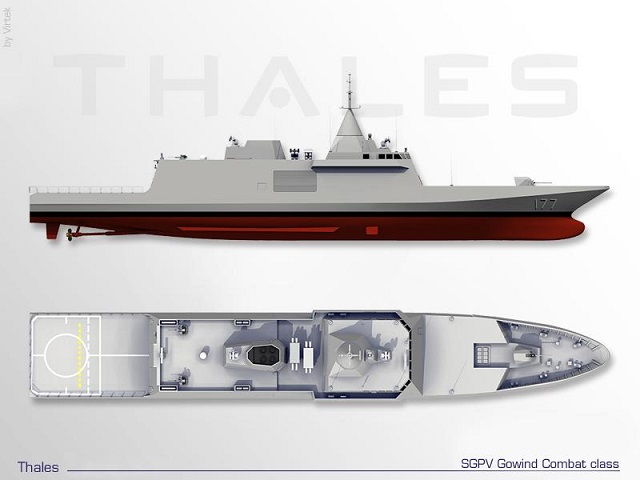 argentina - Argentina negocia cuatro DCNS OPV 87 L'Adroit a Francia - Página 12 Gowind_class_frigate_corvette_LCS_SGPV_Royal_Malaysian_Navy_RMN_Boustead_DCNS_sketch