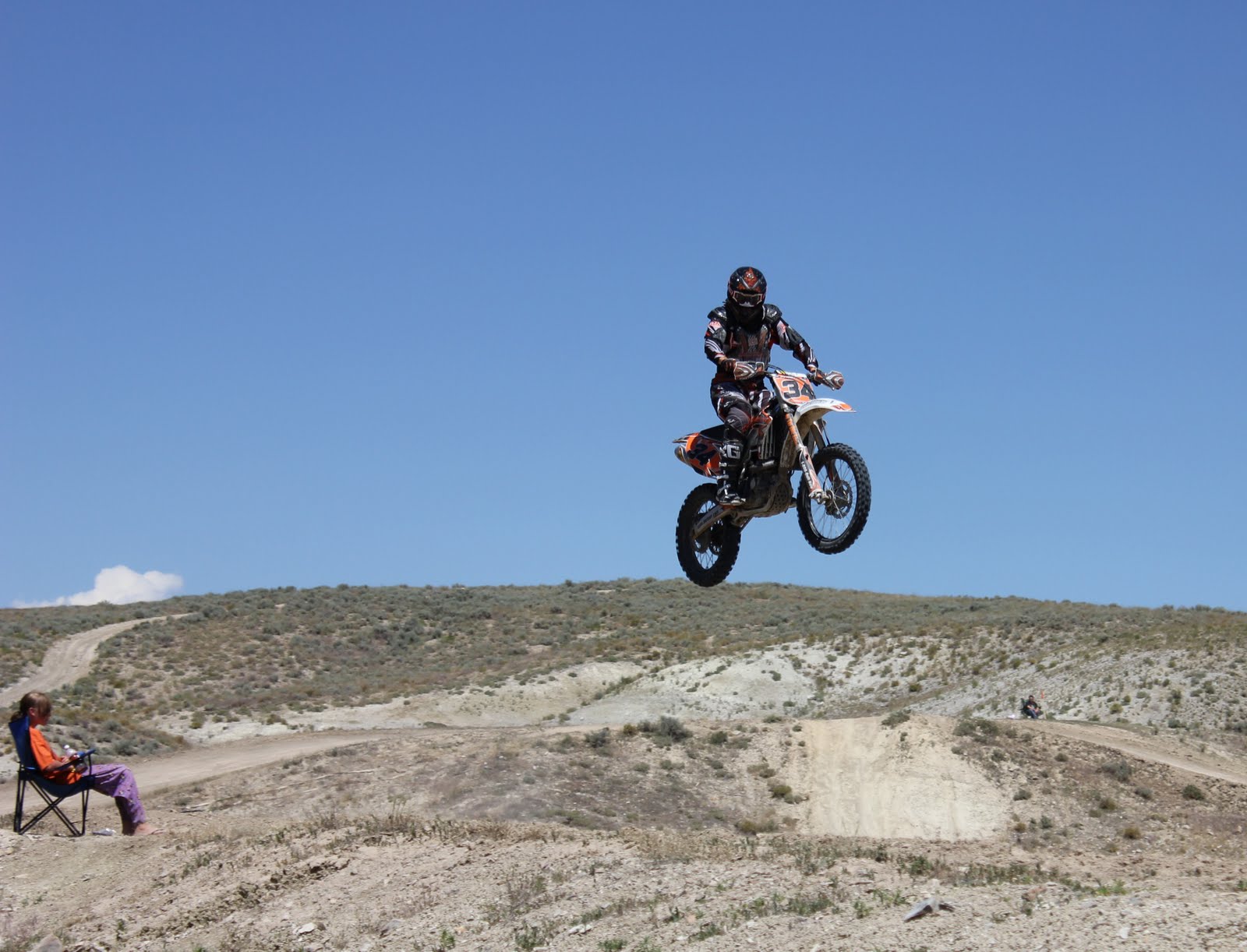 Ed Barnowski Project Filter Motocross Rider Thunder Mountain Motocross Series, Salmon Idaho