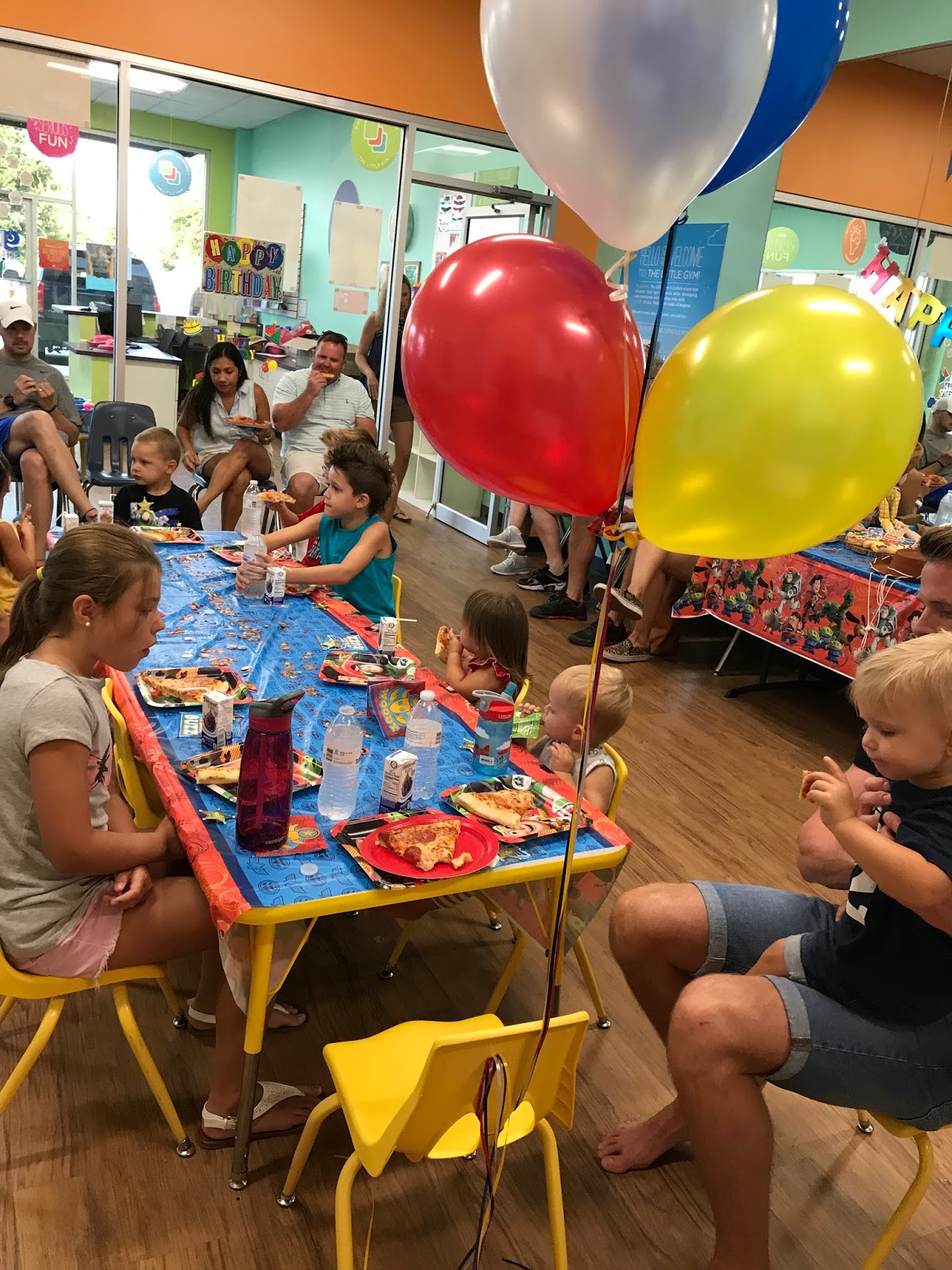 Hold the Gluten Please Little Gym Birthday Party