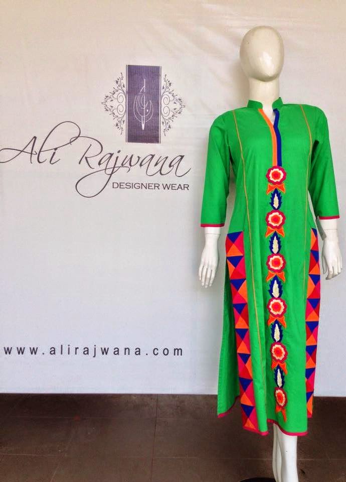 Latest Pakistani Fashion Ali Rajwana Designer Wear Collection