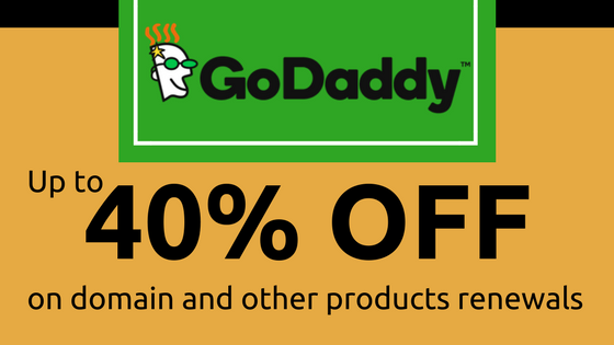 Godaddy Offers Amazing Deals