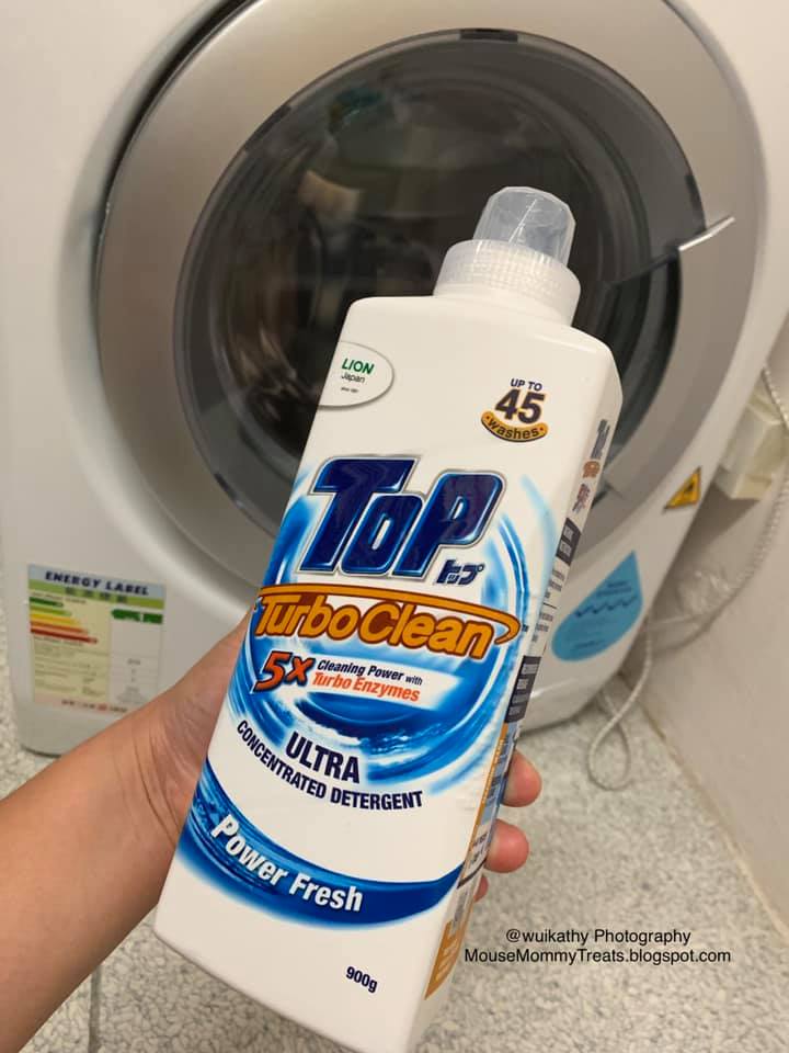 Top Turbo Clean Power Bloom Ultra Concentrated Detergent 900g
