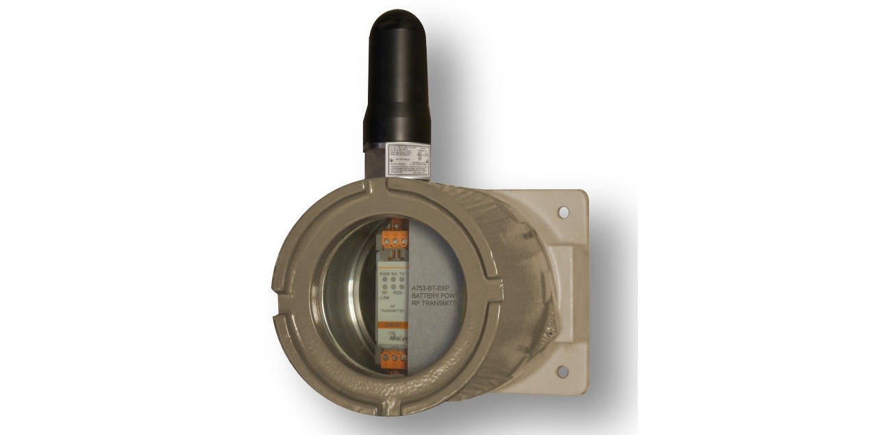 Remote Monitoring of Valve Position Hazardous Access Point Enclosures