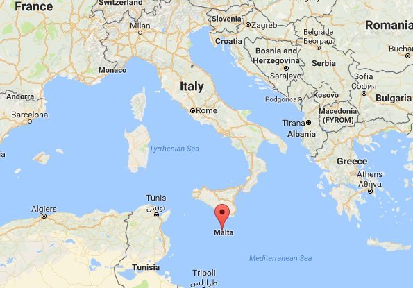 Malta Islands In World Map Malta Map 