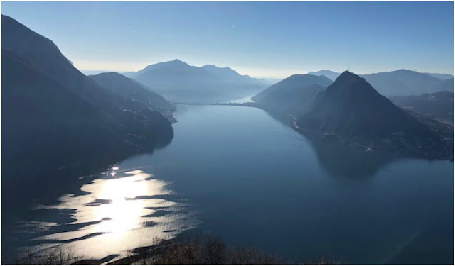 Hiking in Gorgeous Lake Lugano, Switzerland 