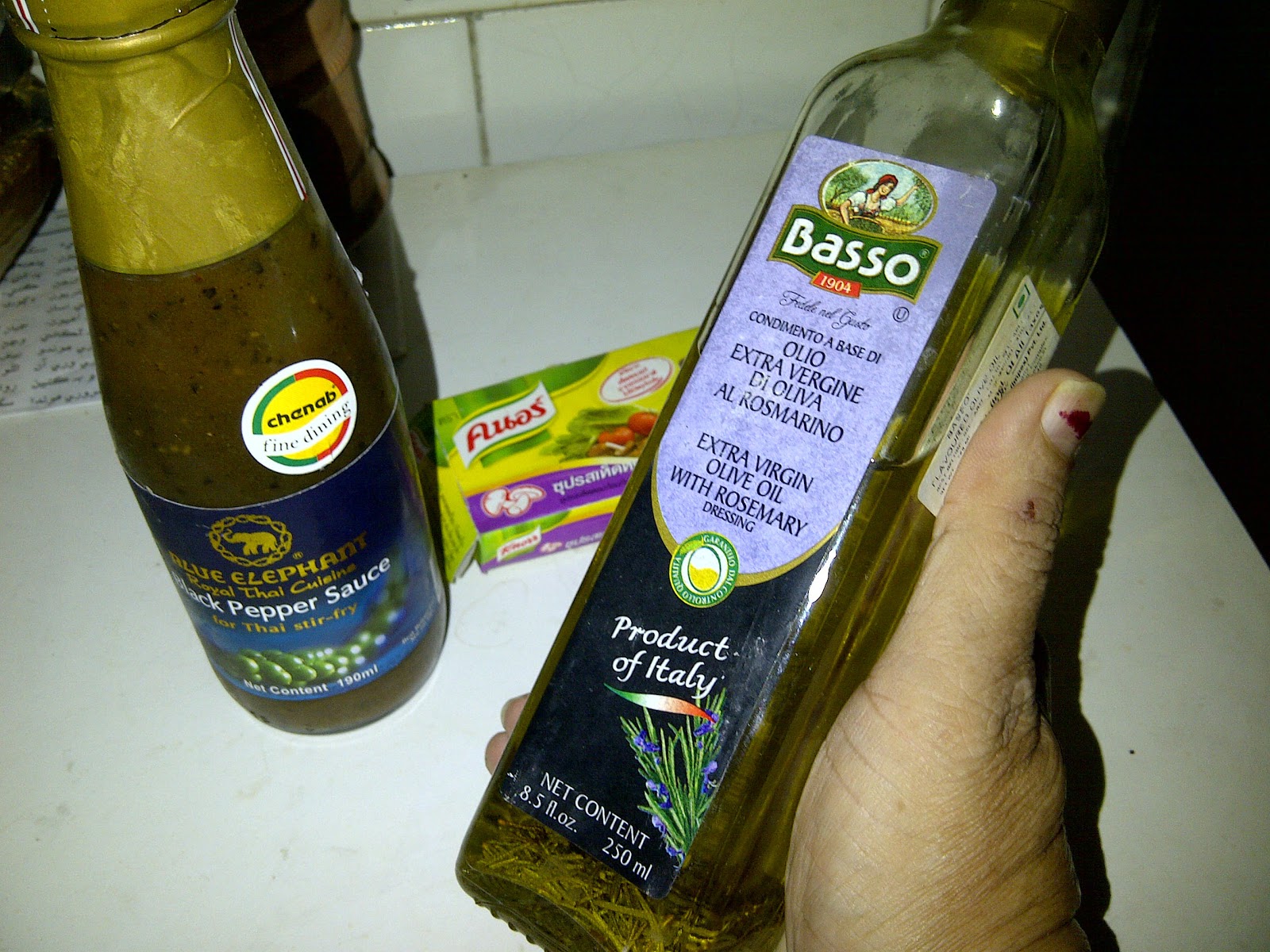 Papad Chai Vegetables Sizzler in Black Pepper Sauce