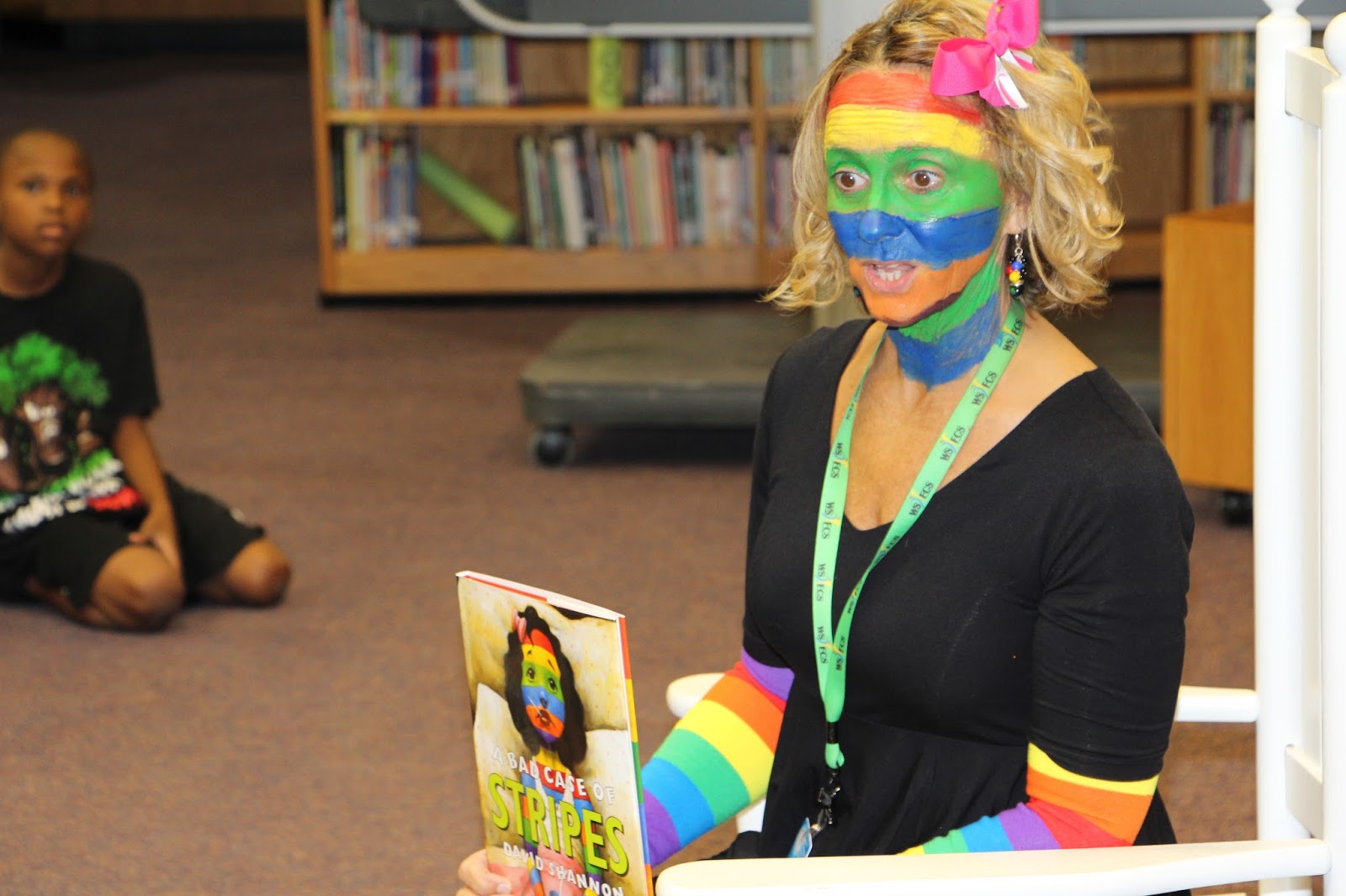 Your Permanent Record Dr. Emory Reads to ThirdGraders in the Summer