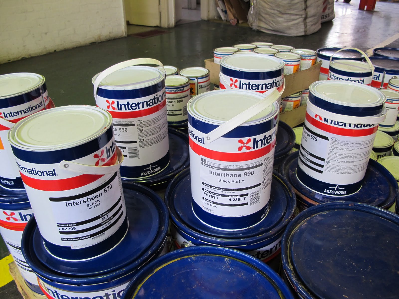 CKD Boats Roy Mc Bride International Paints,also Plascon range