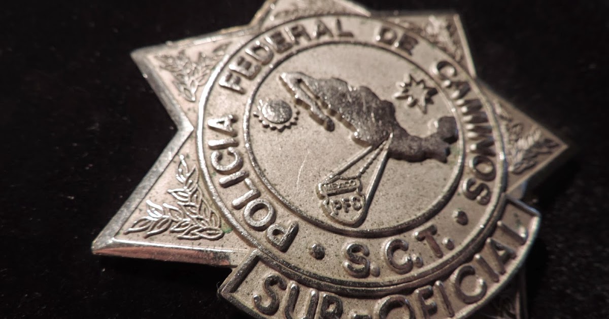 MEXICAN POLICE POLICIA FEDERAL DE CAMINOS