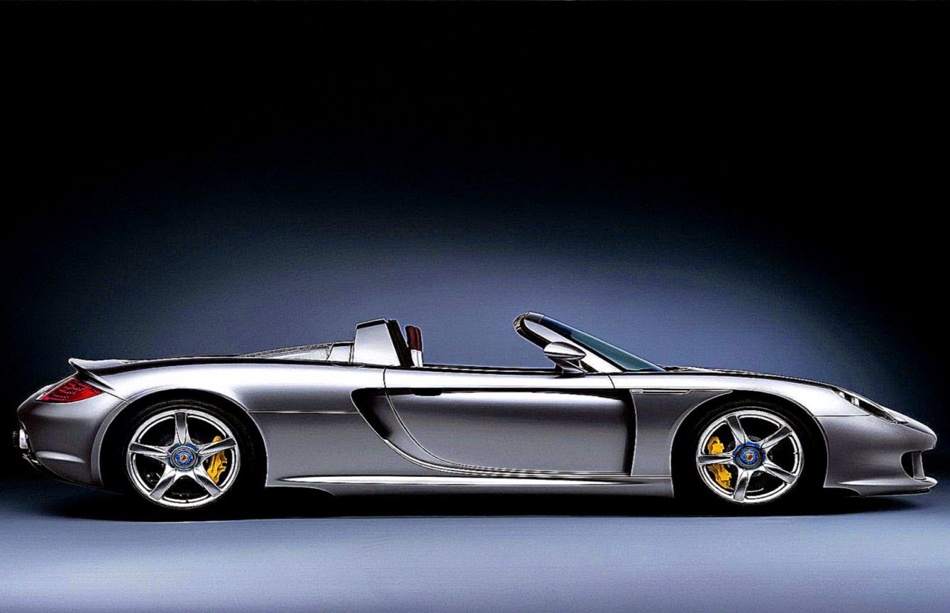 Porsche Carrera Gt Side View Desktop Wallpaper