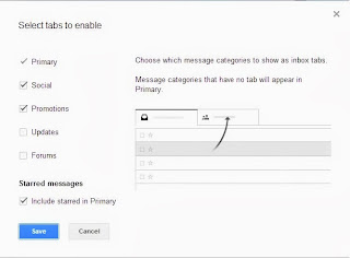 Google tabbed Gmail Inbox