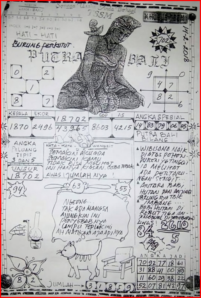 Syair Forum Harian Terlengkap Sgp 14 Februari 2018 Kode Syair Sgp Hk Sd Motesia