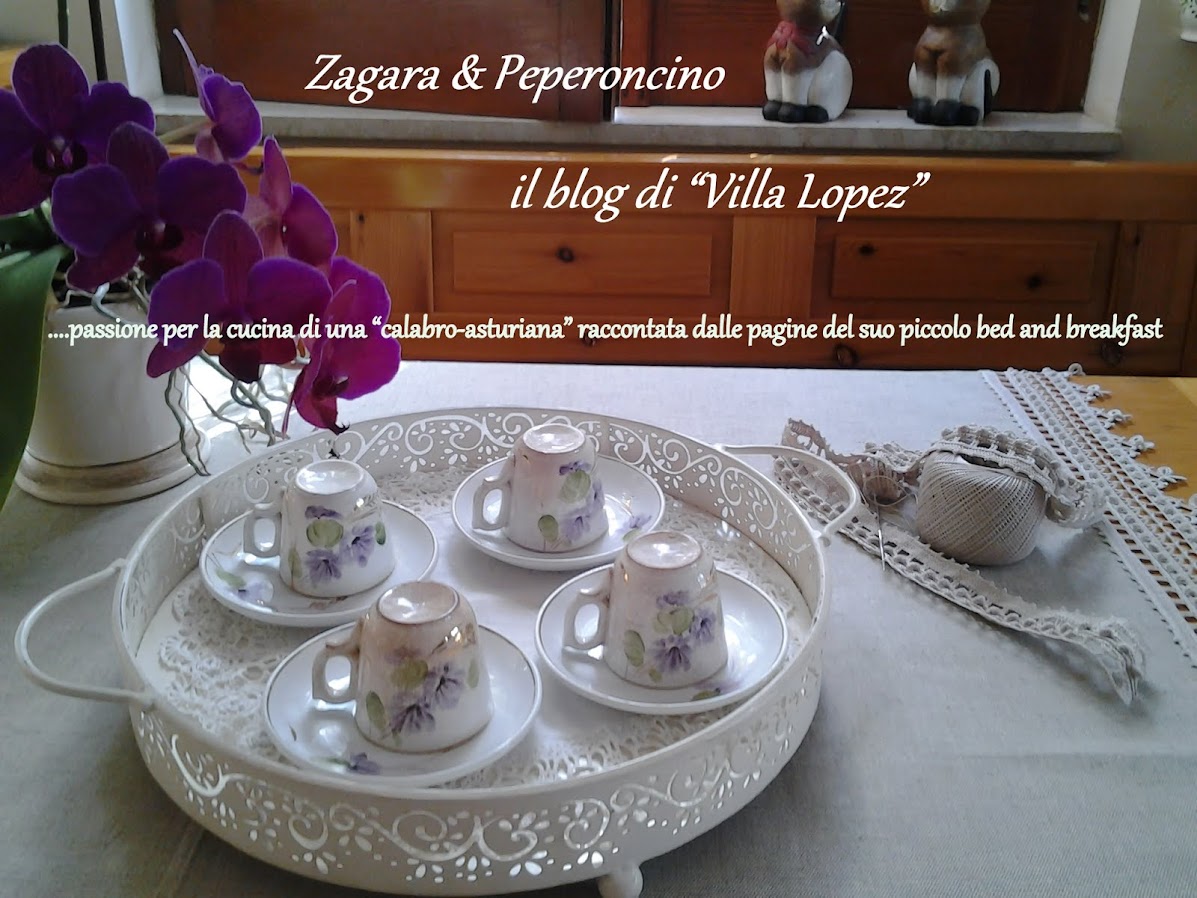 Zagara & Peperoncino        Il Blog di "Villa Lopez"