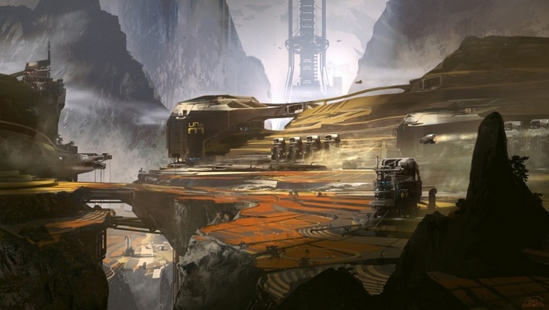 Gears of Halo - Master Chief Forever. : New piece of Halo 4 concept art