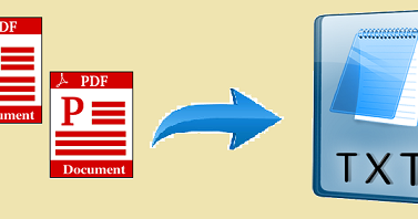 convert pdf extract text