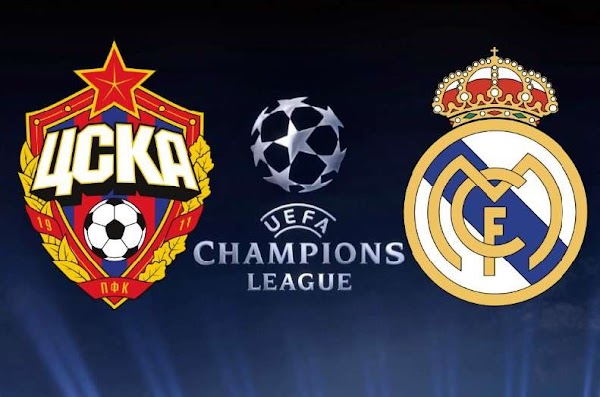 Ver en directo el CSKA de Moscú - Real Madrid