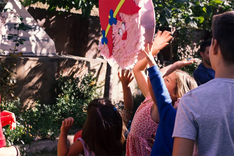 Diy, piñata de cumpleaños Trolls