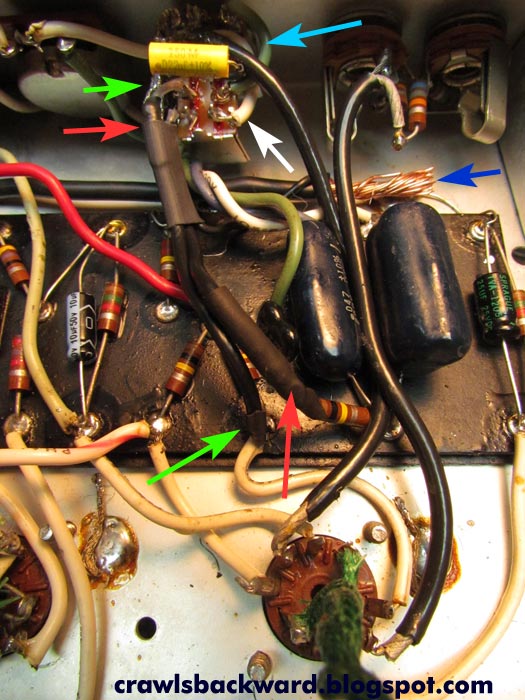 Tone Control Bypass Mod For Vibro Champ Amp Crawls Backward (When Alarmed)