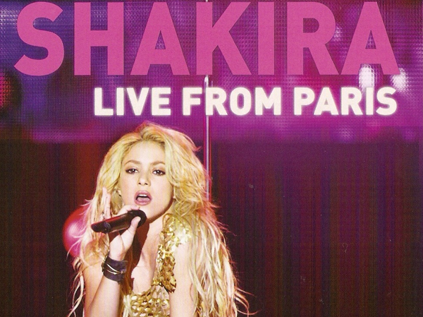 Blu-Ray Dissecado - Shakira Live from Paris - Ouça as músicas do show