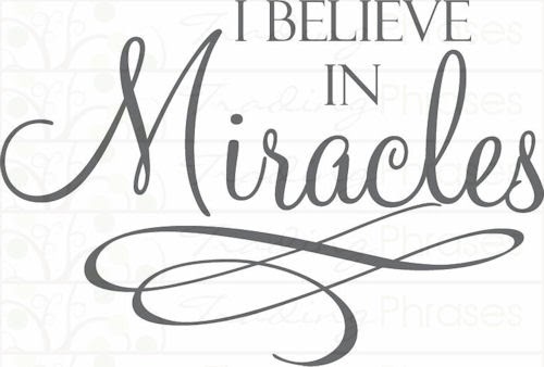 ~I Believe in Miracles~ | God Gives Us Strength