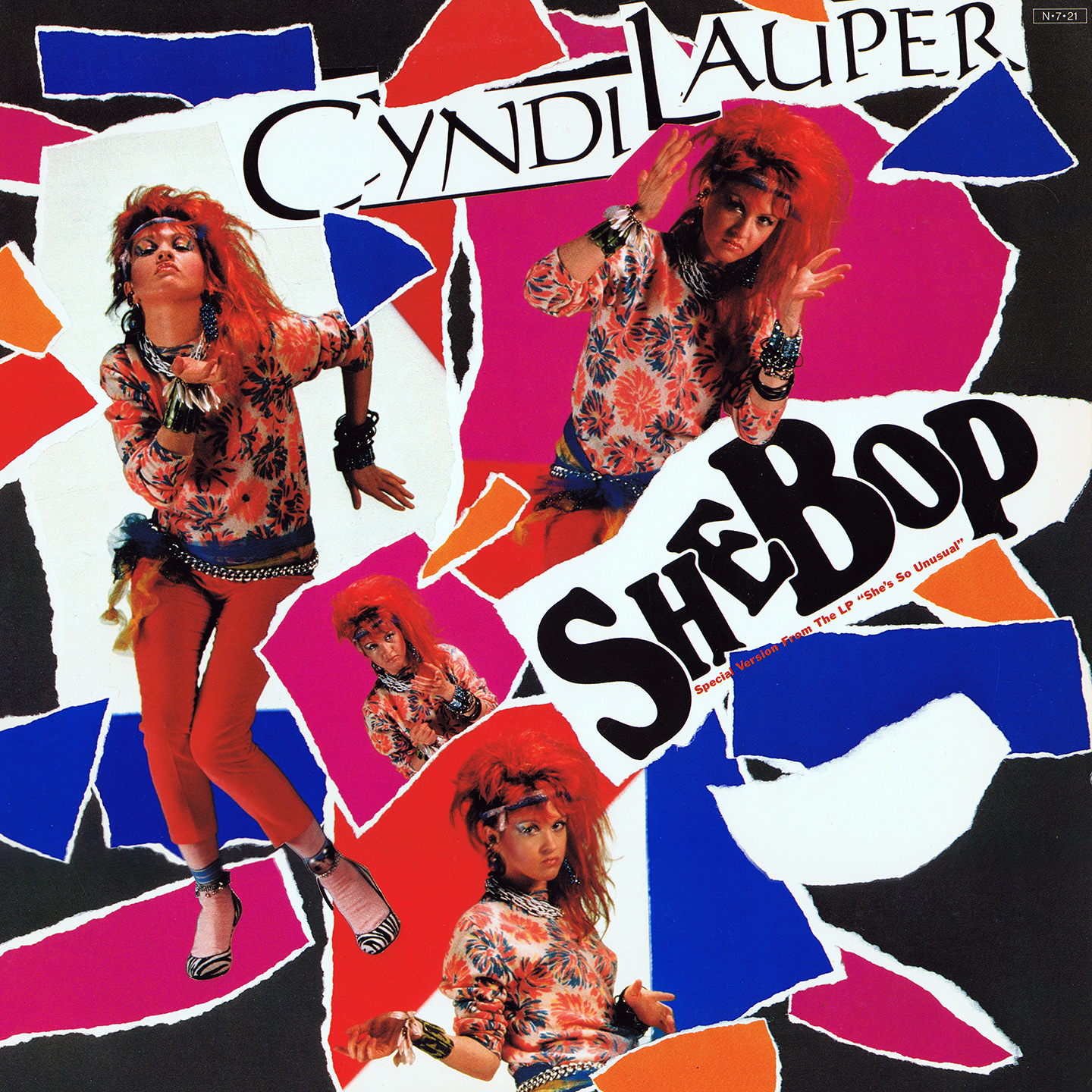 Flash'n Mix Cyndi Lauper She Bop (Japan 12″)