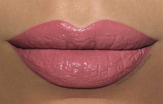 Lise Watier Baiser Satin Liquid Lipstick Blushing Kiss Review Swatches