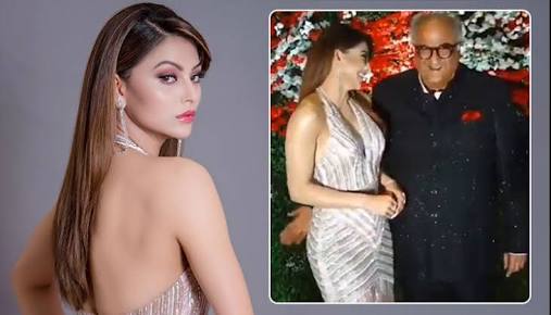 Actress Urvashi Rautela Xxxxx - Did Boney Kapoor really slaps Urvashi Rautela's butt?