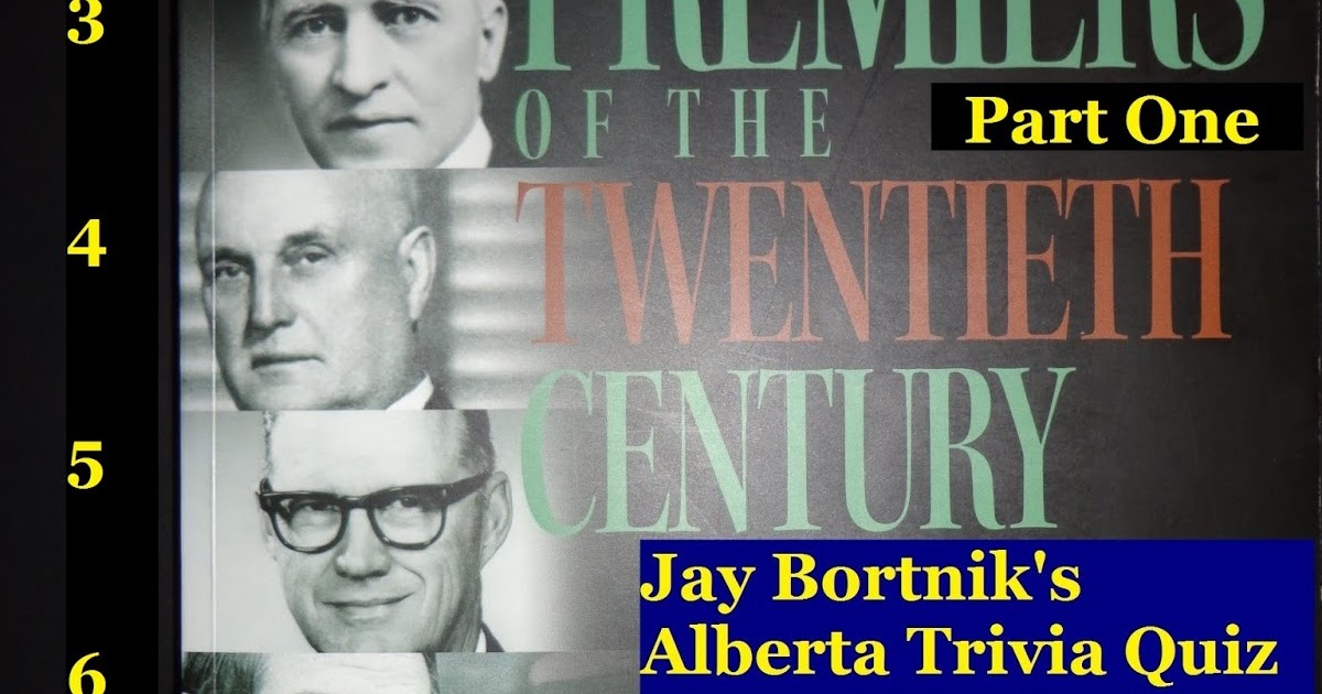 Name these Alberta Premiers