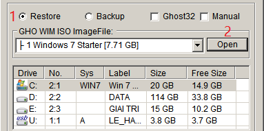 Hướng dẫn tạo ghost setup hoặc cài win nhanh chóng với Onkey Ghost 13.9 cho Windows 7/8/8.1/10