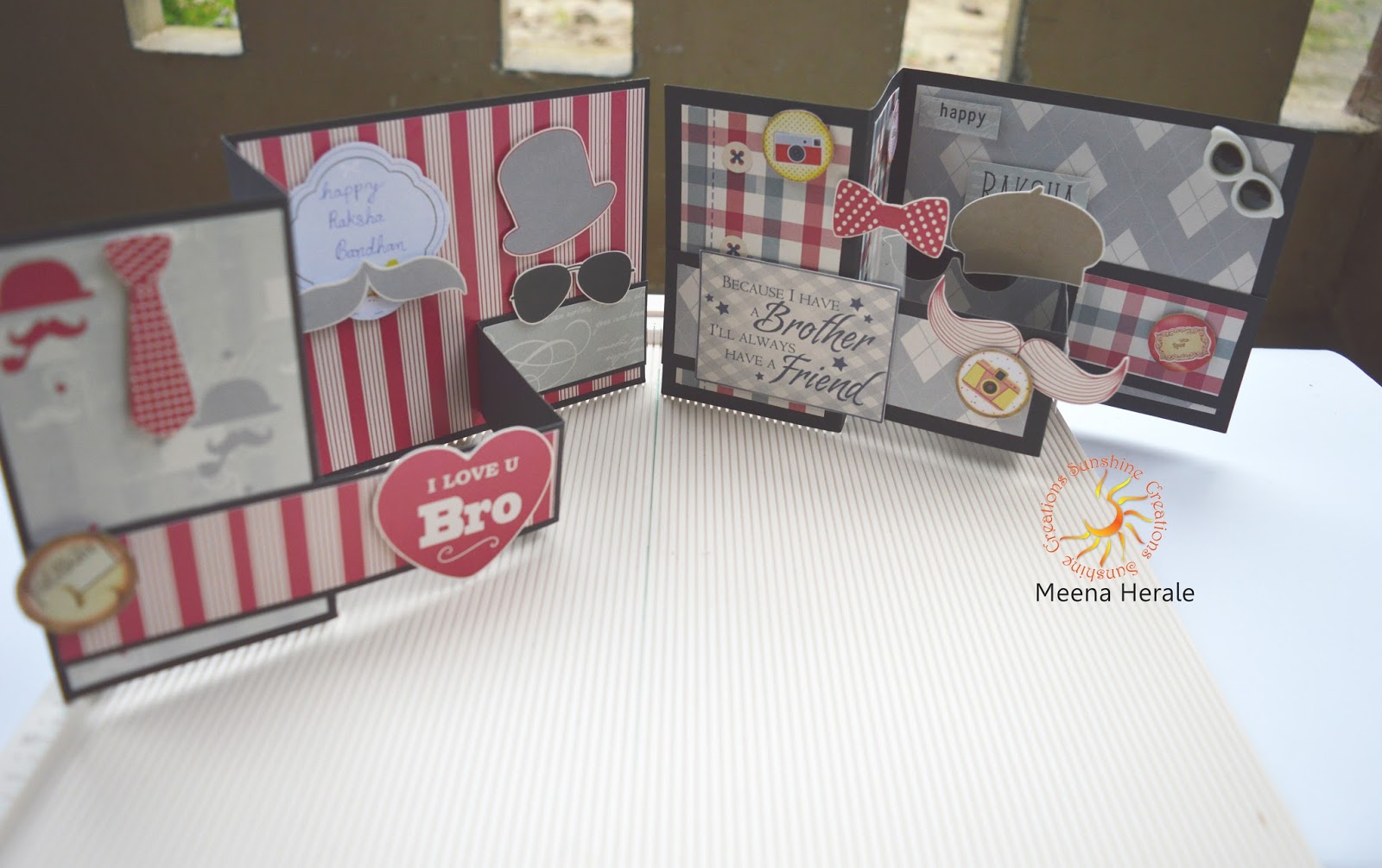 Sunshine Creations Double ZFold Card Tutorial